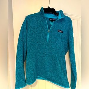 Patagonia Teal Size M pullover